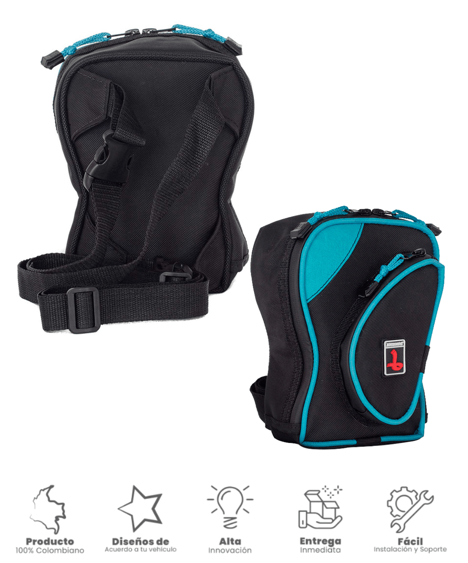 Pierneras deportivas para Moto | Mochila Piernera