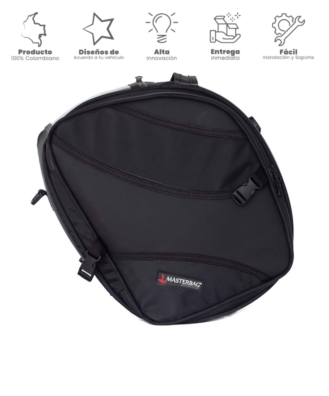 Tunnel King | Maleta Impermeable para Motocicleta tipo Scooter